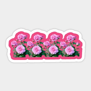 floral tee shirts art designs Sticker